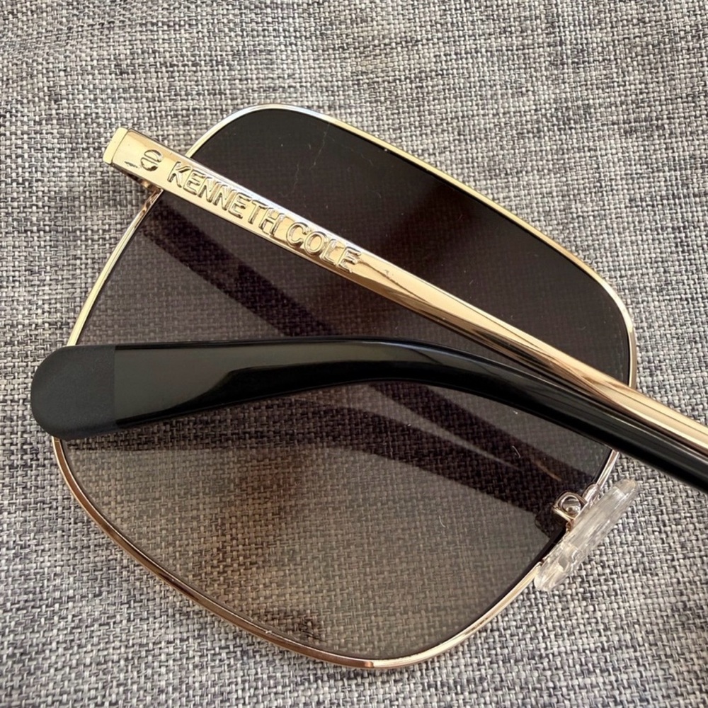Kenneth Cole Black Square Sunglasses - Picture 5 of 8